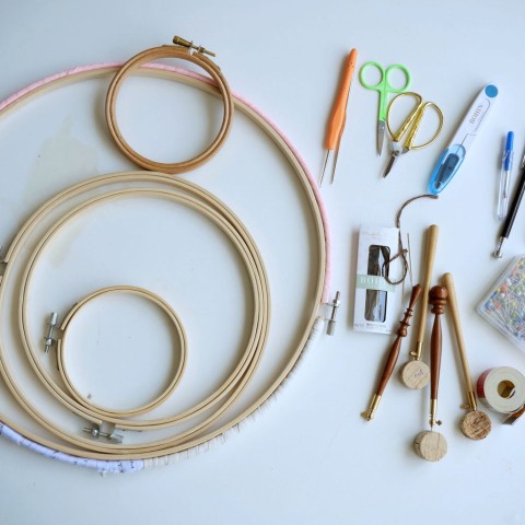 Basic Accessories for Traditional Embroidery