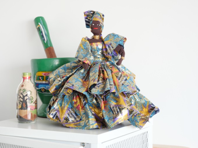 African Handcrafted Doll
